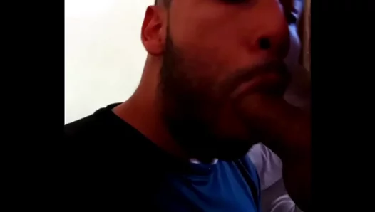 Hot Brazilian Stud Devours Thick Latino Cock – Steamy Blowjob Action