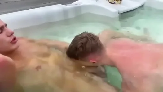 Blonde Tops Free Dive for Massive Load – Wild Underground BJ Session – 18+