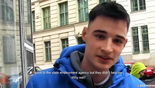 Young Czech Stud Goes Wild for Cash — Deepthroat Blowjob in Raw POV Action – 18+