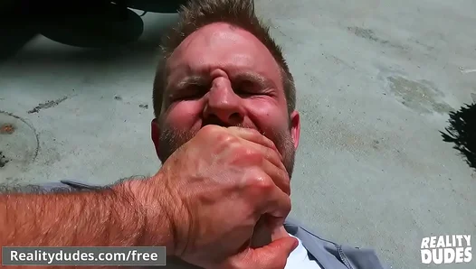Jay Taylor Takes On the Hunky Garden Guy Outside – Steamy Outdoor Fuck Scene