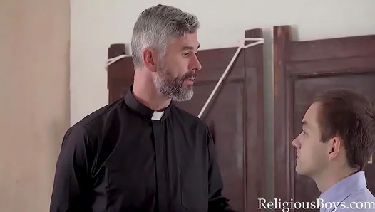 Hot Priest Fucks Young Altar Boy Raw—Steamy Gay Roleplay Scene 18+