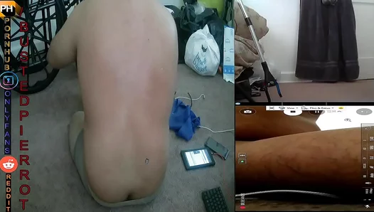 Huge Disabled Bear Moans Through Steamy Home Workouts – Raw Gay Muscle Action