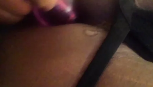 He Cums Hard Watching Himself Stretch for a Purple dildo—Anal Bliss