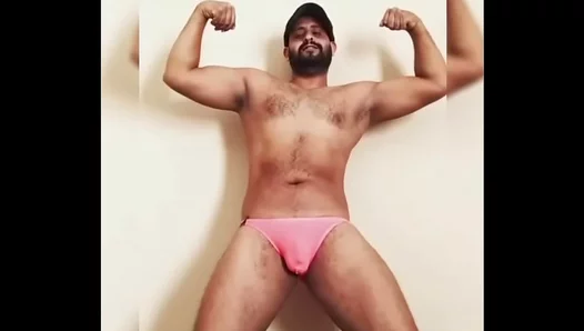 Hairy Arab Stallion Flexes Huge Cock in Tight Speedo – Insta Heat 18+