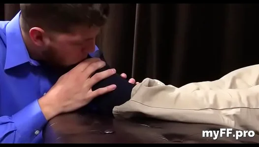 Big Hunks Dive into Steamy Foot Worship Wild Sensual Action – 18+