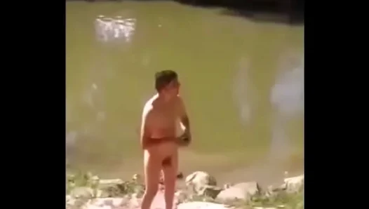 Trutyi Reveals His Thick 22cm Hungarian Cock Outdoors – Wild Solo Session