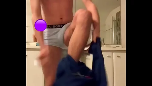 Rebellious Sub Caught Masturbating in Raw DIY Glory Hole Scene – XXXGayTube 18+