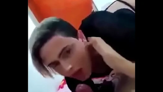 Flame Plays With Two Amateurs in a Hot, Seductive Gay Blowjob Scene – 18+