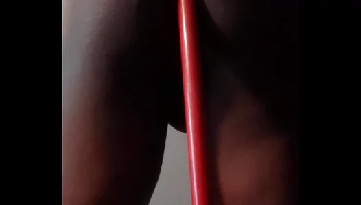 Booty Goddess TwERks Hard — Deep Stroking Her Gaping Ass Wet Pussy Solo