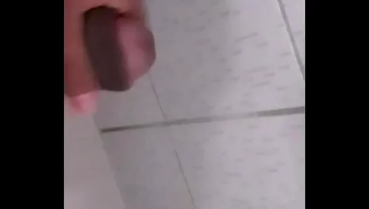 Brazilian Beefcake Blows Load in Steamy Public Restroom Encounter – 18+