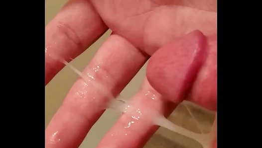 Chubby Sissy Jizzes Hard in Pink Lace — Sensual Solo Masturbation Fantasy – TinyGays 18+