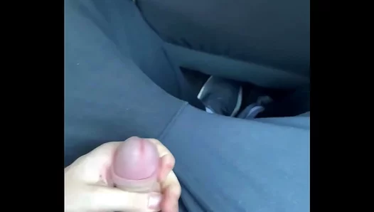 He Cant Resist Jacking Off in the Rear Seat – Action – GayExplicit