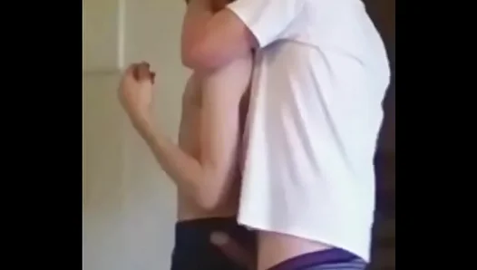 Stepdad Teases Pleasures His Nervous Amatuer Stepson – Hot Gay Romance