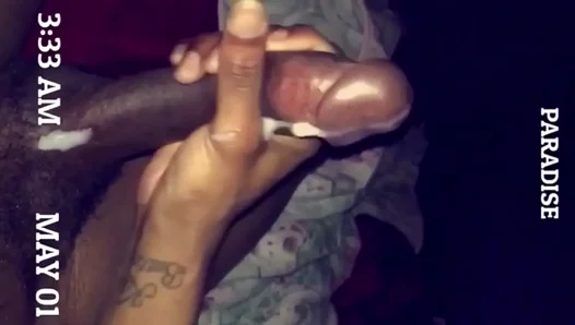 Massive Black Cock Explosion: Intense Solo Load Release – HotGayPornScene