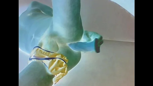 X-Ray Shows Deep Insertion as Gay Amateurs Explore Anal Toys Together
