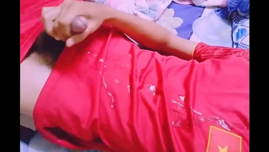 Young Vietnamese Guy Jerks Off While Deep-Sucking Hard Cock – Epic Cumshot Scene 18+