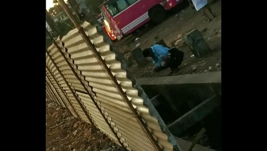 Desi Uncle Spotted Pissing in Public Gay Hookup Zone – Steamy Outdoor Action