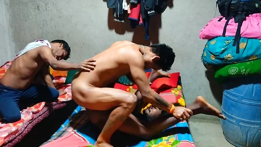 Craving More Than Protection — Bodyguard Devours Young Lovers Tight Ass Hole