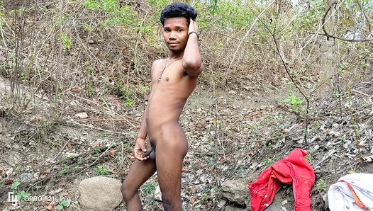 Wild Jungle Temptation: Sexy Young Desi Men Dance Tease Outdoors – 18+