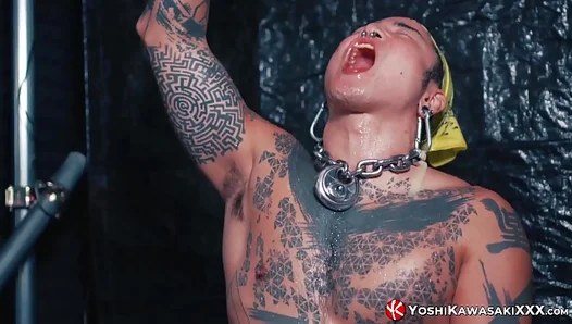Yoshi Kawasaki Embraces Kink: Drinking His Own Stream – Gay XXX (Exactly )