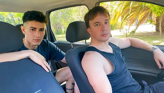 Passionate Park Encounter: Two Horny Latino Twinks Go All Out – 18+