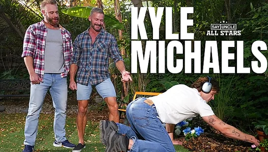 Double Trouble in the Garden: 4K Anal Fun With Two Horny Guys