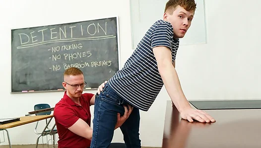 Professor Kayman Disciplines Horny Student After School – Hardcore Gay Scene