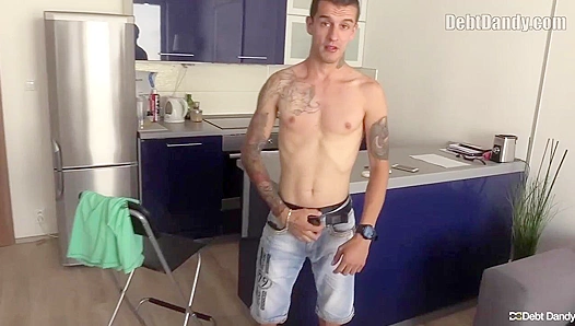 Tattooed Twink Settles Debt With Blowjob To Massive-Cock Loan Shark – Inked Indebtedness