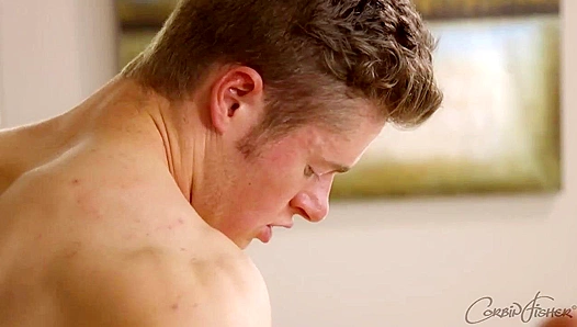 Hard Riding Amateurs Swap Deep Anal Thrusts – CorbinFisher 18+