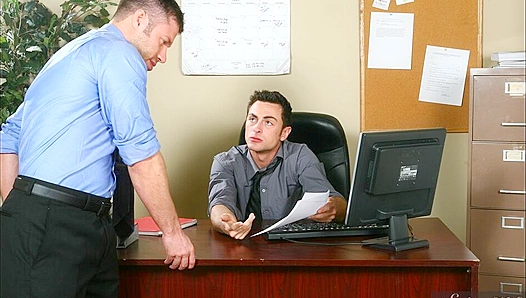 Hard Labor: Tristan Phoenix Takes It Deep from Tristan Jaxx – Office Anal (Exactly )