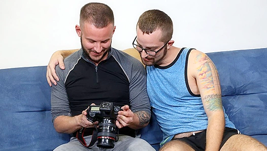 Stress Relief Turns Steamy: Two Dads Hook Up Post-Work – Hot Action Over 30