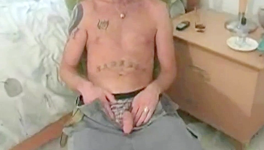 Tattooed Hunk Jay Jerks Off Hard – Steamy Solo Action from Hot Men Over 30