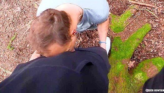 Dominant Woodland Stud Claims His Prey – Steamy Czech Hunting Ground Encounter