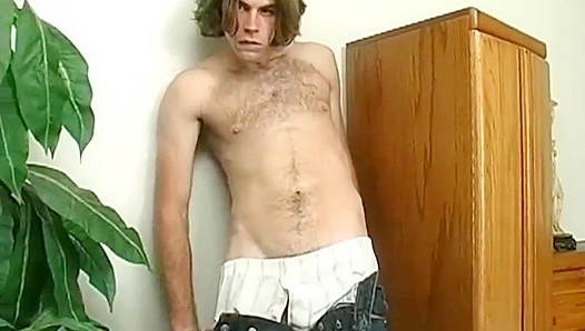 Nathan On All Fours, Jerking His Lean Frame Over Hard Cock – XXL Dicks