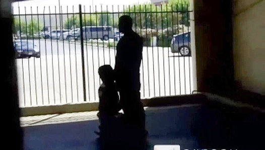 Hidden Desires: Steamy Parkade Blowjob Duo Action – Gay XXX