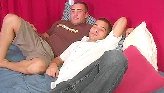 Rex Keegan Get Horny Together — Hot Circle Jerk Fun – GayPornChat 18+