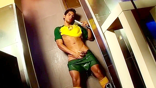 Brenno Goes Wild: Soccer Studs Steamy Shoe Fetish Encounter
