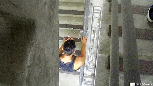 Caught Watching: Obsessed Fan Stares at Sexy Stud Dane Caroggios Steamy Moves – 18+