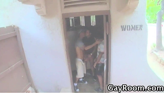 Marc Peron Takes His Boys Outdoors for Steamy Public Sex – GayXXX