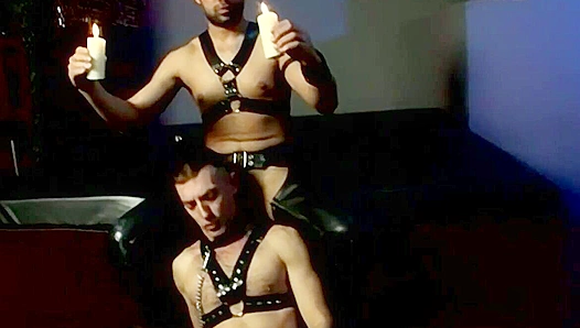Sealed by Heat: Intense Gay Wax Play Dominance – Full Sensual Ride 18+