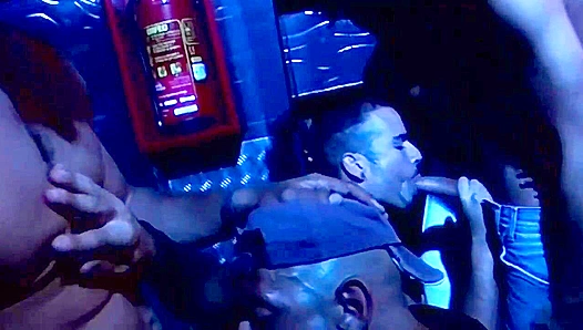 Party Boys Go Wild Sucking Cock in the Club – Steamy Fetish Action