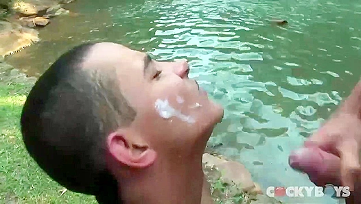 Two Smoking-Hot studs go wild—fierce chemistry ignites explosive sex–TinyGays 18+