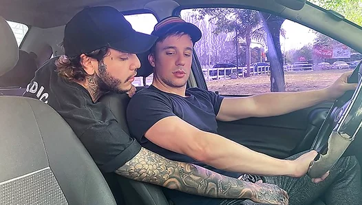 Jonas Matt Claims Chiwi Blacks Tight Hole in Steamy Backseat Fuck – 18+