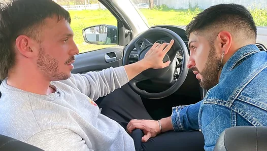 Forgot My Phone, Found Passion: Steamy Unplanned Gay Hookup in the Car