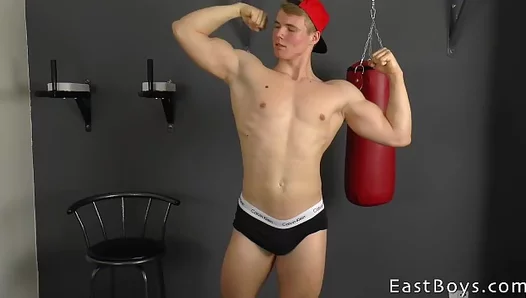 Hot Teen Muscle Seeker: First-Time Gay Audition Full of Passion – 18+