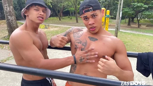 Lucian Reed Damond Brown Ignite Passion in Steamy Scene – Part 1
