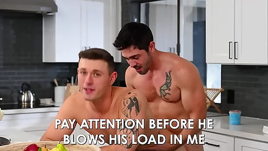 Kyle Takes Travis Massive Hard Cock Like a Beast – Steamy Gay Assfuck Action