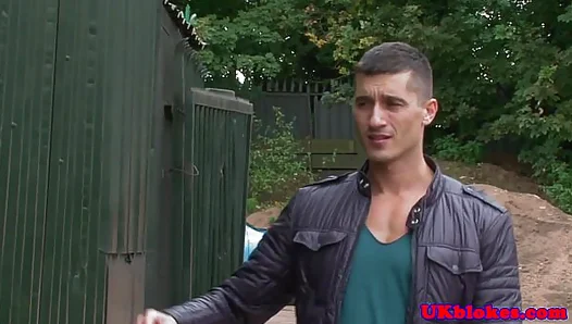 UK Muscle Boy Rides Thick Cock to Pay Off Hot Debts – GaySex Now 18+