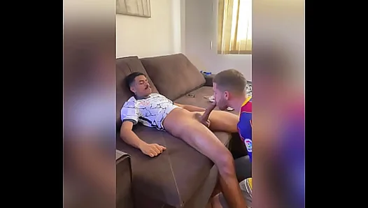 Young White Stud Takes Me Deep With Expert Sucking Skills – 18+