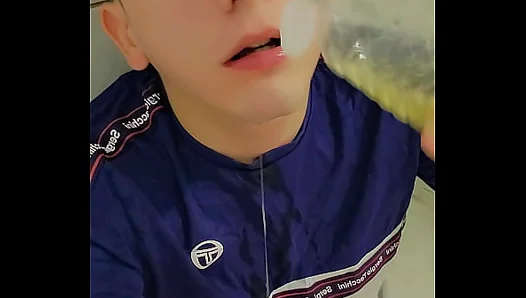 Curious Teen Explores Solo Play Including Piss Fun – Hot Young Guy 18+